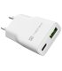 CARGADOR NATEC RIBERA SLIM 20W 1XUSB A 1xUSB C PD30 QC30 PROTECCION OVPOCPSCP Y OTP BLANCO
