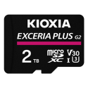 MICRO SD KIOXIA 2TB EXCERIA PLUS G2 UHS I C10 CON ADAPTADOR