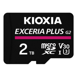 MICRO SD KIOXIA 2TB EXCERIA PLUS G2 UHS I C10 CON ADAPTADOR