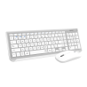 Combo teclado y ratón Subblim Dual Prestige Plata/blanco, Bluetooth