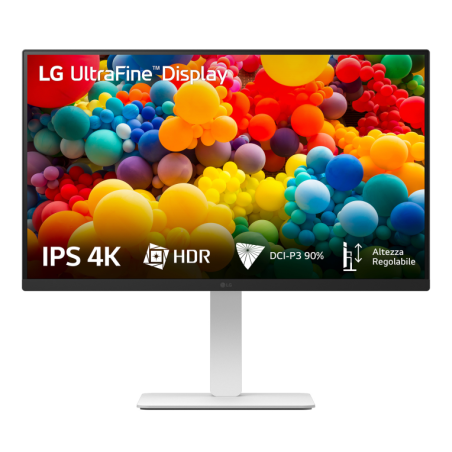 MONITOR LG 27US550 W 27 4K UHD 5MS BLANCO HDMI X2 DP REGULABLE VESA