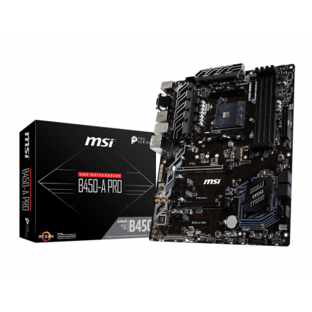 PLACA BASE MSI B550 A PRO AM4 ATX 4XDDR4