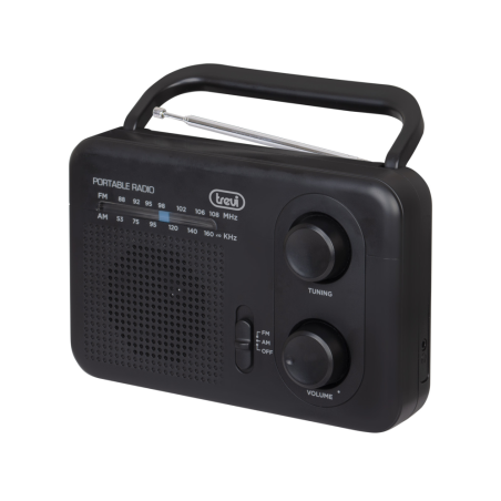 RADIO TREVI RA 7F64 PORTABLE AM FM RADIO BLACK